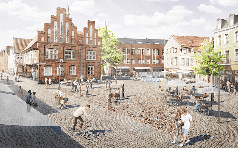 Altstädter Markt Rendsburg | Franz Reschke