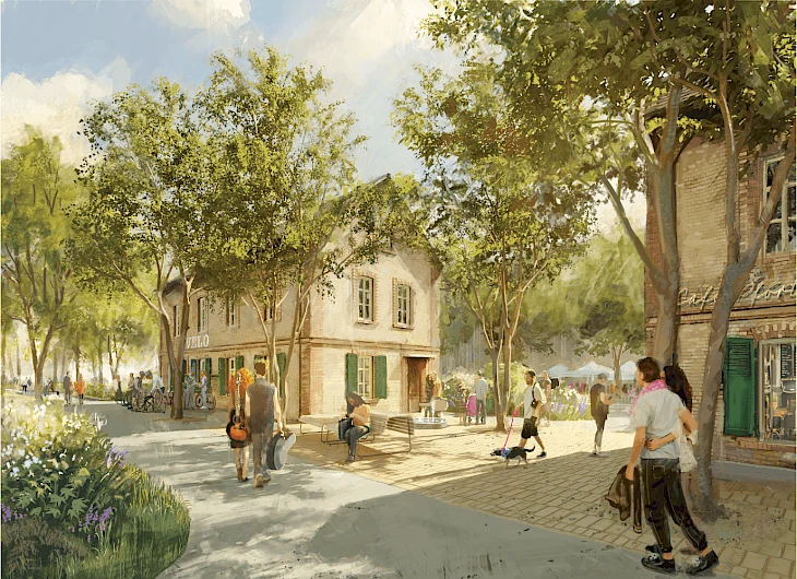 Open spaces Binningerstrasse, Allschwil 1